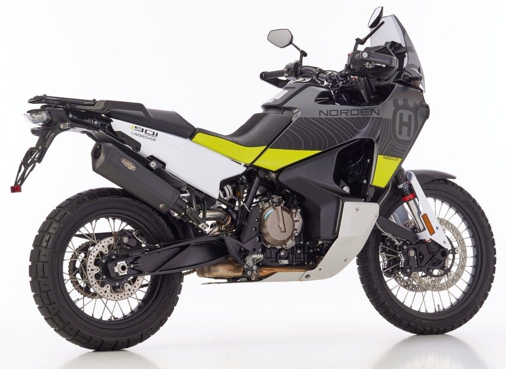 SHARK シャーク DSX-10 (2-1) スリップオンマフラー Norden 901 790 Adventure R 890 SMT HUSQVARNA ハスクバーナ KTM マフラー｜ウェビック　店