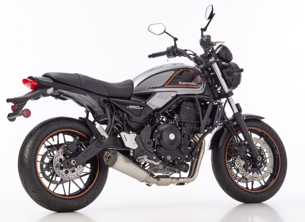 SHARK シャーク DSX-7 Complete Exhaust System (2-1) スリップオンマフラー Ninja 650 Z650 RS KAWASAKI カワサキ マフラー｜ウェビック　店
