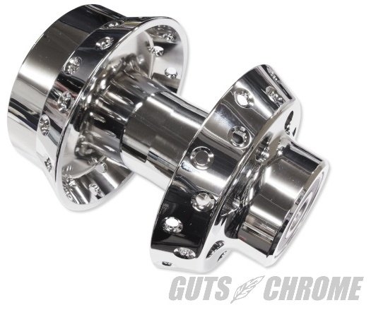 GUTS CHROME ガッツクローム 【V-TWIN】フロント ワイドアルミハブ ソフテイル FXDWG HARLEY-DAVIDSON ハーレーダビッドソン ハブ ホイール関連 足回り｜ウェビック　店