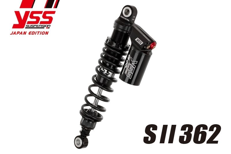 YSS ワイエスエス ツインショック 【SIIシリーズ】 SII362 BONNEVILLE 900 T100 SCRAMBLER900 THRUXTON790 THRUXTON900 TRIUMPH トライアンフ リアサスペンション サスペンション 足回り｜ウェビック　店