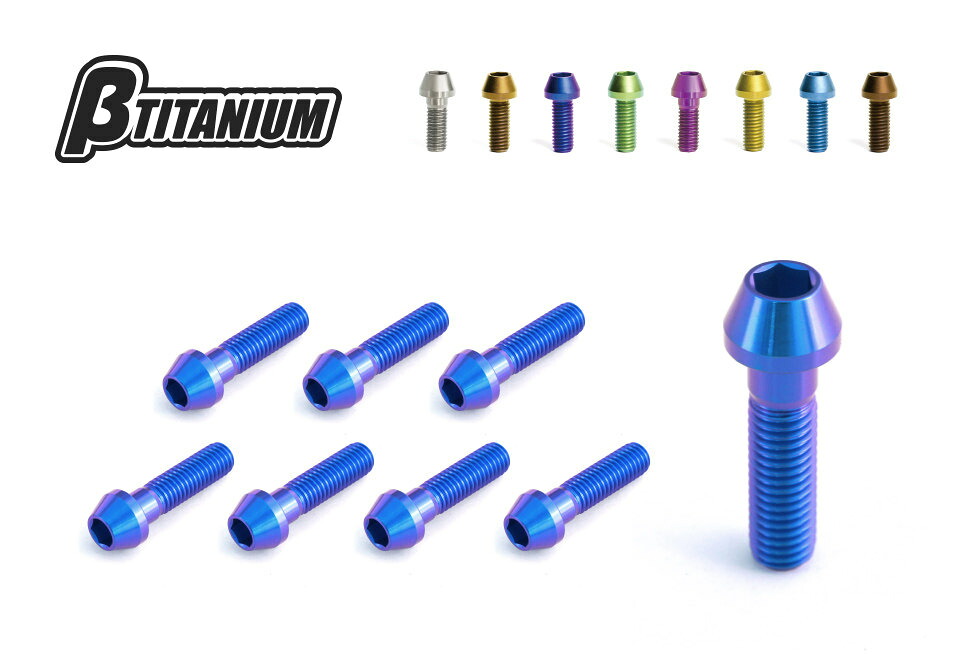 βTITANIUM ベタチタニウム エキゾースト 初っ切りチタン雄捩子 しろがね色 GSR750 GSX-R 1000 600 750 GSX-S GSX1300 R 隼 SUZUKI スズキ スタッドボルト 発動機部分品 発動機