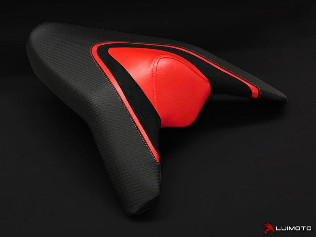 LUIMOTO ルイモト リアシートカバー TUONO APRILIA アプリリア シートカバー シート関連 外装 カラー：レッド／レッドステッチ