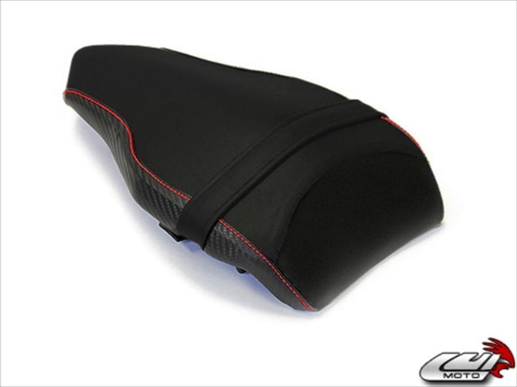 LUIMOTO ルイモト リアシートカバー 848 1098 1198 DUCATI ドゥカティ シートカバー シート関連 外装 カラー：CFブラック／レッドステッチ｜ウェビック　店