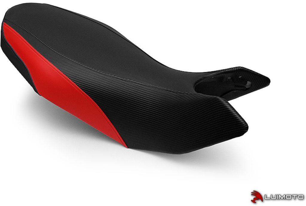 LUIMOTO ルイモト フロントシートカバー HYPERMOTARD DUCATI ドゥカティ シートカバー シート関連 外装 カラー:CFブラック/SPレッド/SPブラック|ウェビック 店