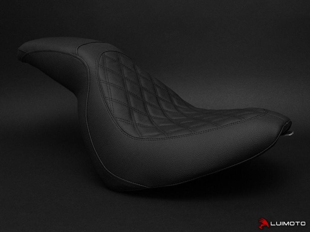 LUIMOTO ルイモト フロントシートカバー BLACKLINEFXSSOFTAIL HARLEY-DAVIDSON ハーレーダビッドソン シートカバー シート関連 外装
