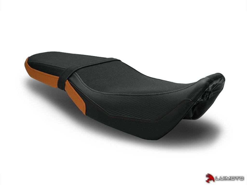 LUIMOTO ルイモト フロントシートカバー GROM HONDA ホンダ シートカバー シート関連 外装 カラー：ダークオレンジ／オレンジステッチ｜ウェビック　店 15,230円