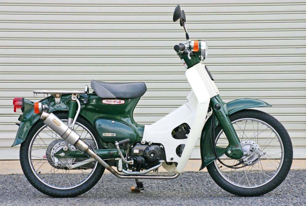 OUTEX アウテックス OUTEXマフラー スーパーカブ50 リトルカブ HONDA ホンダ フルエキゾーストマフラー マフラー