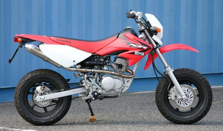 OUT EX アウテックス　XR250モタード　OUTEX.R-STSG　サイレンサー モタードマフラーのコメント バイクマフラー・バイク パーツ 通販:OUTEX