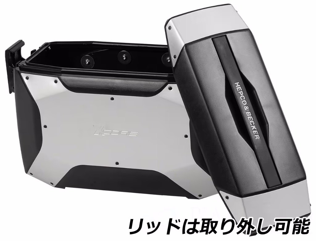 世界有名な HEPCO BECKER BECKER:ヘプコ ベッカー ハードサイドケース Xcore エックスコア タイプ：左右セット  車種別専用ステー C-Bow 搭載車