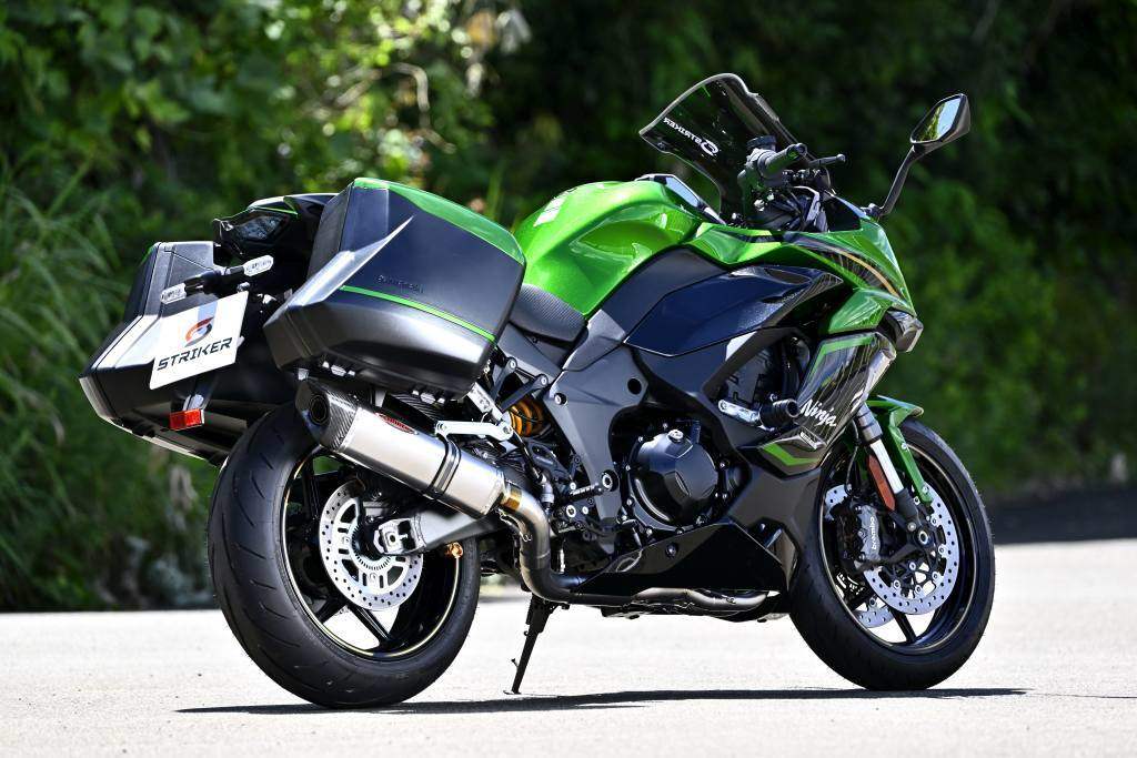 STRIKER ストライカー インターモデルSC フルエキゾーストマフラー OFF-Type B JMCA 純正パニア対応 STDタイプ Ninja1100SX SE KAWASAKI カワサキ マフラー｜ウェビック　店