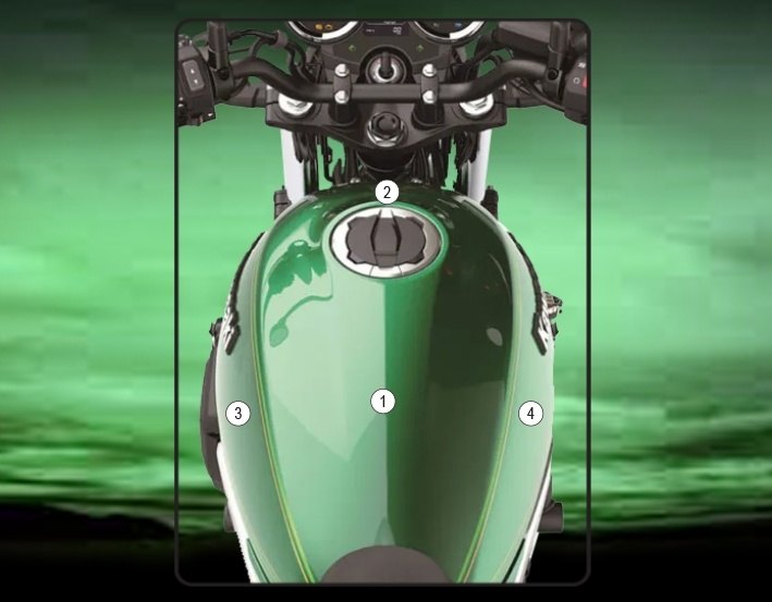 EAZI-GUARD イージーガード PPF FULL TANK PROTECTION Z650RS KAWASAKI カワサキ プロテクションフィルム・保護フィルム 外装