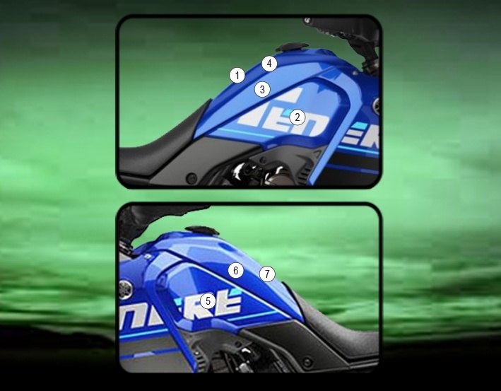 EAZI-GUARD イージーガード PPF FULL TANK PROTECTION XTZ700 TENERE YAMAHA ヤマハ プロテクションフィルム・保護フィルム 外装
