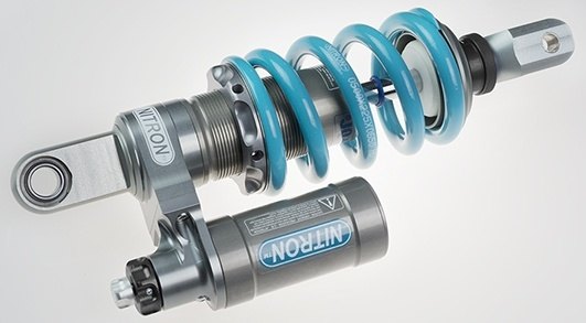 楽天市場】NITRON ナイトロン リアサスペンションモノショック