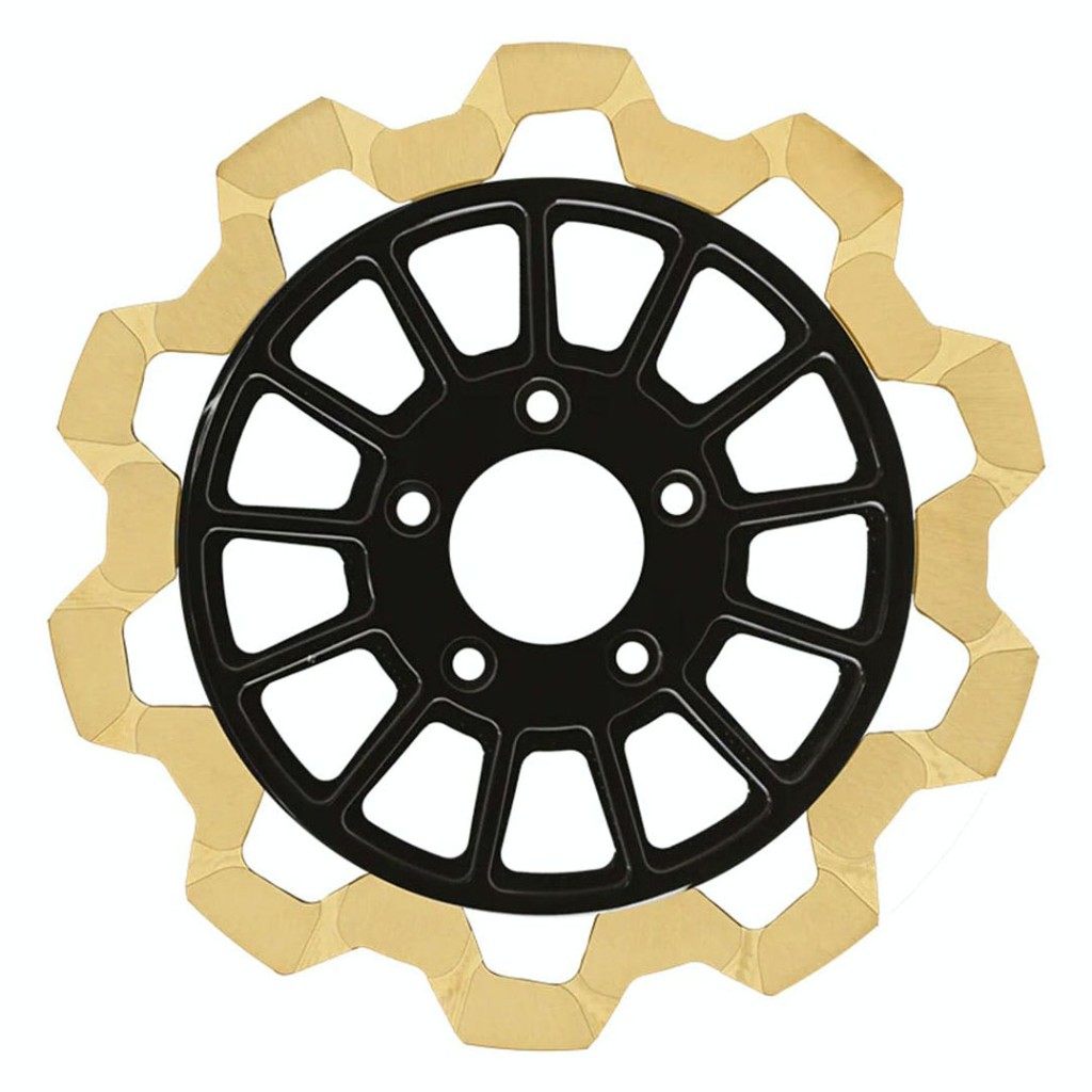 LyndallBrakes リンドールブレーキ BOW-TIE／13SPOKE フロントディスクローター ダイナ ツーリング ソフテイル XLスポーツスター HARLEY-DAVIDSON ハーレーダビッドソン ブレーキディスクローター ブレーキ｜ウェビック　店