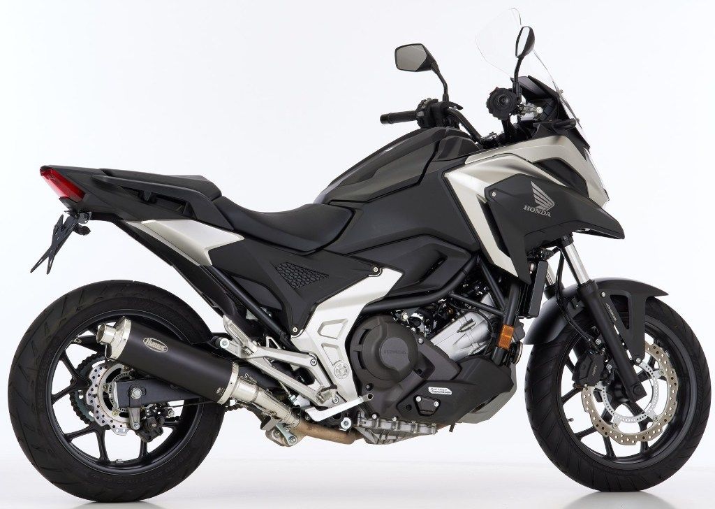 HURRIC フリック スリップオンマフラー [オーバルタイプ] (RAC1) Integra 700 750 NC700S NC700X NC750S NC750X HONDA ホンダ マフラー｜ウェビック　店