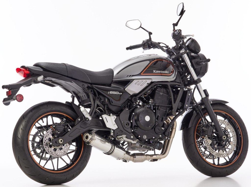 HURRIC フリック Supersport フルエキゾーストマフラー(2-1) Ninja 650 Z650 KAWASAKI カワサキ フルエキゾーストマフラー マフラー material：polished aluminium（colour：silver）