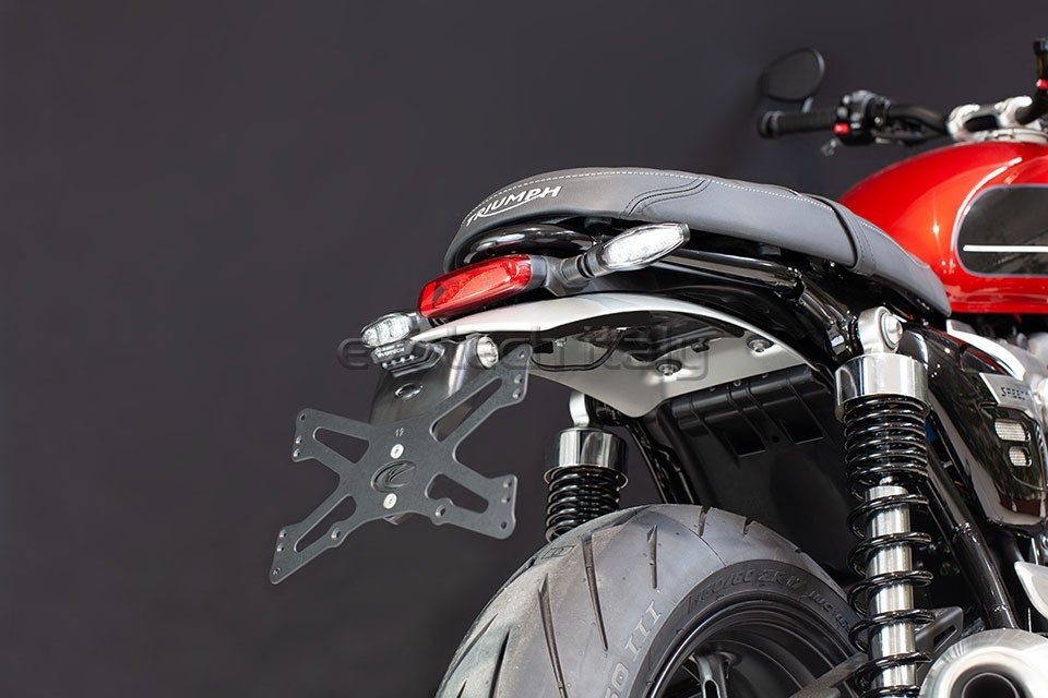 EVOTECH エボテック ナンバープレートホルダー フェンダーレスキット Speed Twin TRIUMPH トライアンフ フェンダー関連 外装