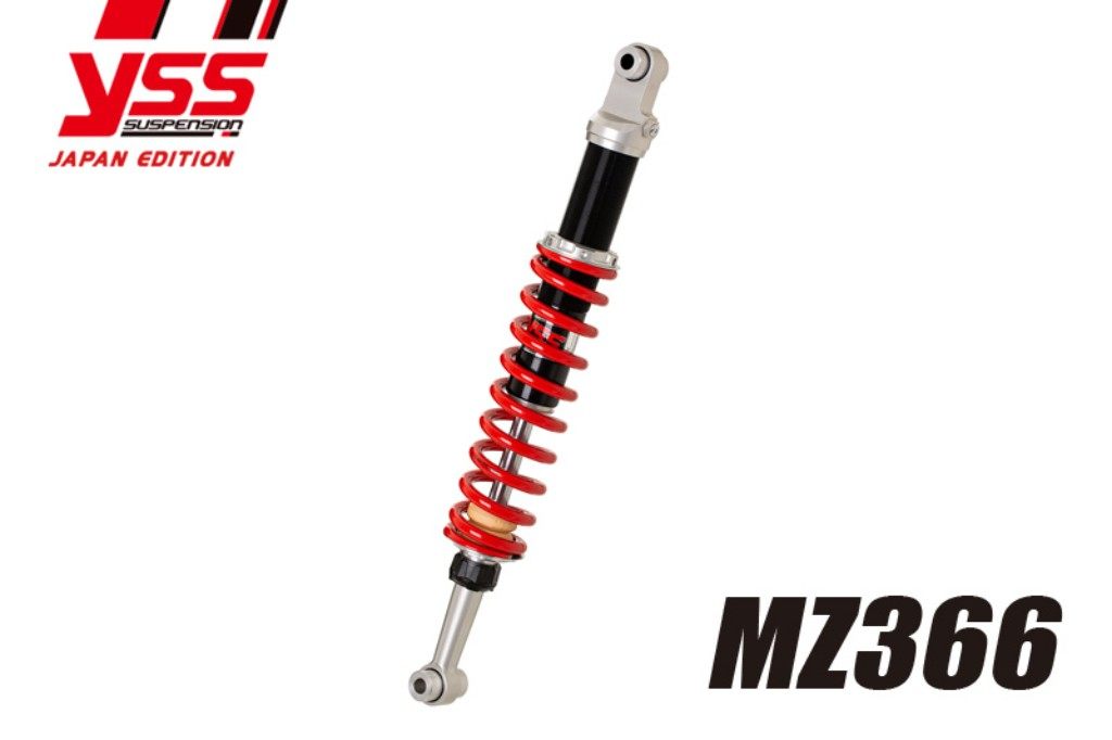 YSS ワイエスエス シングルショック 【MZシリーズ】 MZ366 XT250 YAMAHA ヤマハ リアサスペンション サスペンション 足回り|ウェビック 店