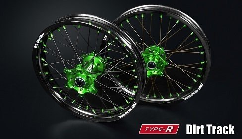 TGR TECHNIX GEAR TGRテクニクスギア TYPE-R Dirt Track(ダートトラック)用ホイール(前後セット) KLX230 KLX230S KLX230SE KLX230SM KLX230R KLX230RS KAWASAKI カワサキ ホイール ホイール関連 足回り ハブカラー：ゴールド / ブラックスポーク：なし｜ウェビック　店
