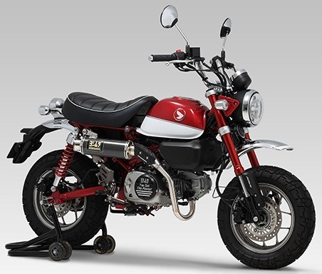 YOSHIMURA ヨシムラ 機械曲 GP-MAGNUMサイクロン TYPE-UP EXPORT SPEC 政府認証 フルエキゾーストマフラー モンキー125 HONDA ホンダ マフラー タイプ：SC(カーボンカバー)／重量：2.3kg(STD5.0kg)