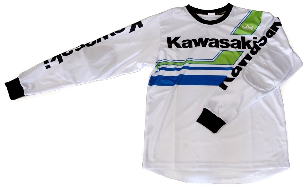 HollyEquip ホーリーエクイップ VMX KAWASAKI 80‘s ジャージ オフロードジャージ オフロードバイクウェア アパレル