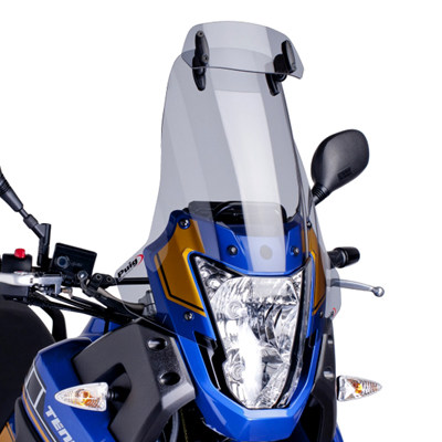 Puig プーチ ツーリングスクリーン バイザー付き XT660Z テネレ YAMAHA ヤマハ スクリーン 外装｜ウェビック　店