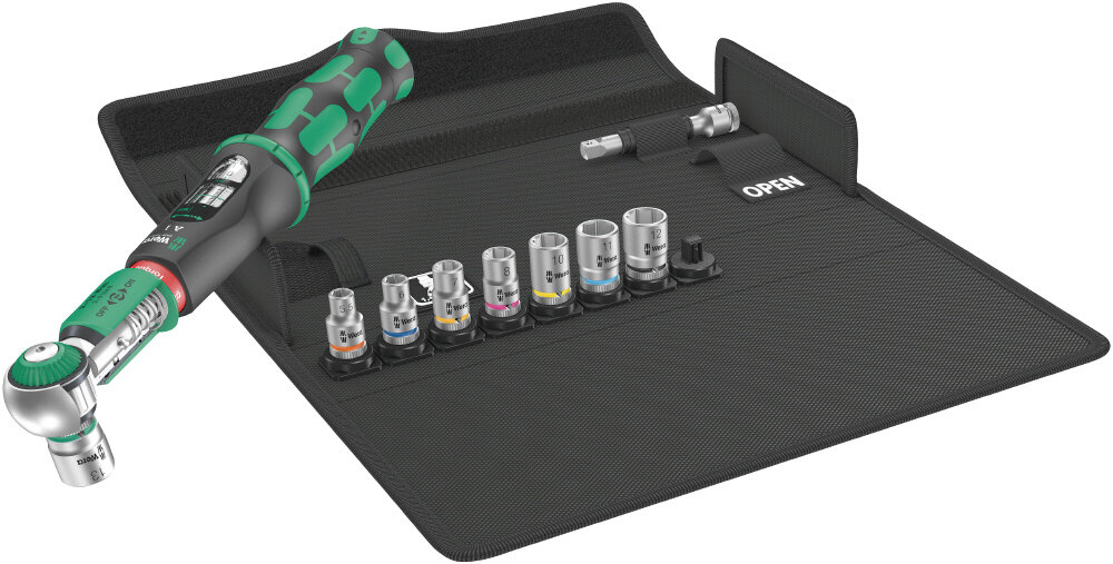 WERA ヴェラ 1/4DR ソケット用空転式トルクレンチセット 2-12N.m セット工具｜ウェビック　店