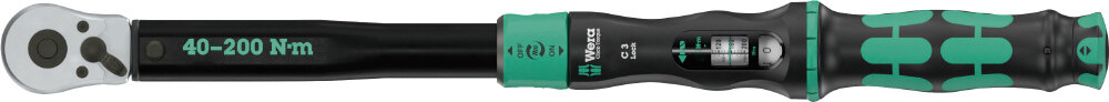WERA ヴェラ 1/4DR トルクレンチ 40-200N.m C3 その他、トルクレンチ 計測ツール｜ウェビック　店