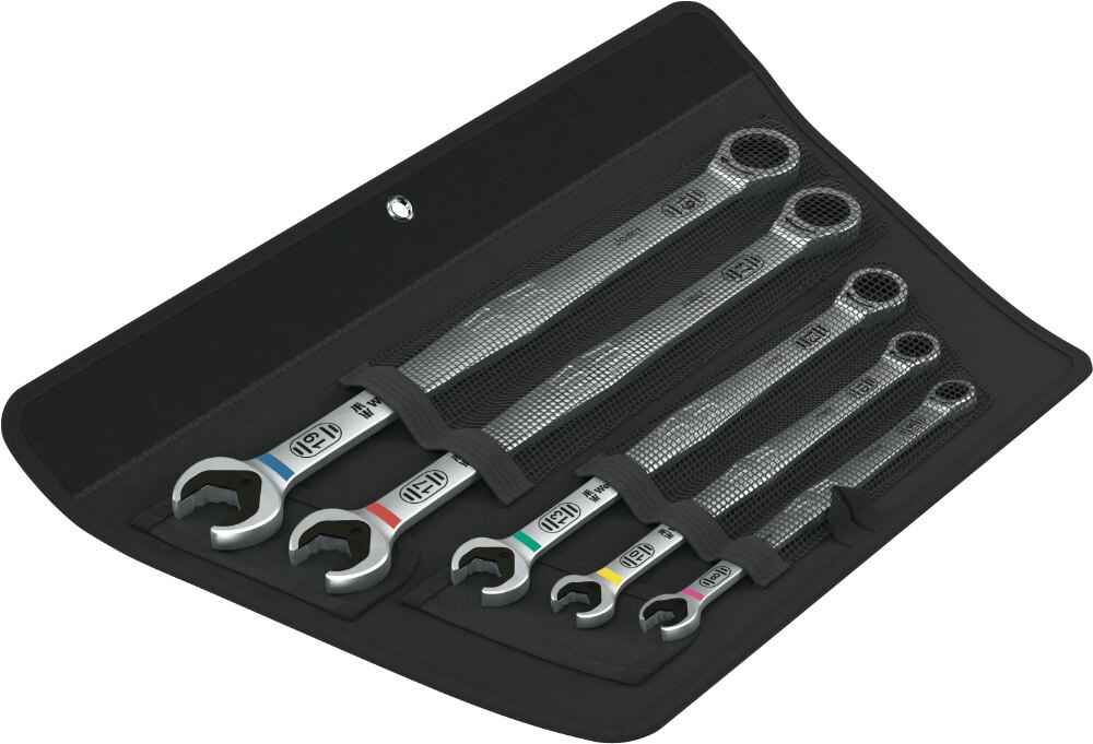 WERA ヴェラ 5点入 コンビネーションレンチセット ケース付 JOKER セット工具|ウェビック 店