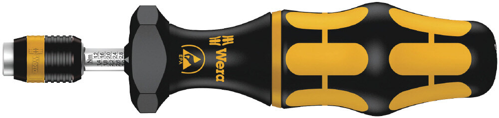 WERA ヴェラ ESDトルクドライバー 静電気防止 0.3-1.0N.m その他、ドライバー ドライバー ハンドツール