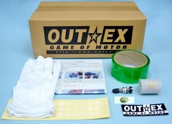 OUTEX アウテックス クリアーチューブレスキット スバルトピレン401 ヴィットピレン401 HUSQVARNA ハスクバーナ チューブレスキット ホイール関連 足回り
