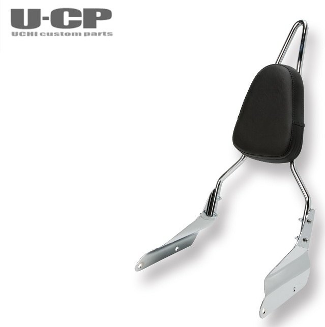 U-CP ユーシーピー パッド付シーシーバーセット Vツインマグナ HONDA ホンダ バックレスト 外装