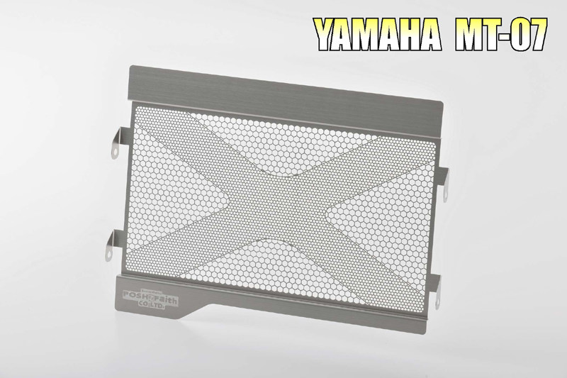POSH Faith ポッシュ フェイス ラジエターコアガード MT-07 YAMAHA ヤマハ ラジエーターコアガード・オイルクーラーコアガード 冷却関連 エンジン