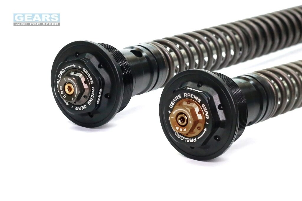 GEARS RACING ギアーズレーシング FFC-250-T フロントフォーク カートリッジ 倒立フォーク R12 BMW カートリッジキット サスペンション 足回り