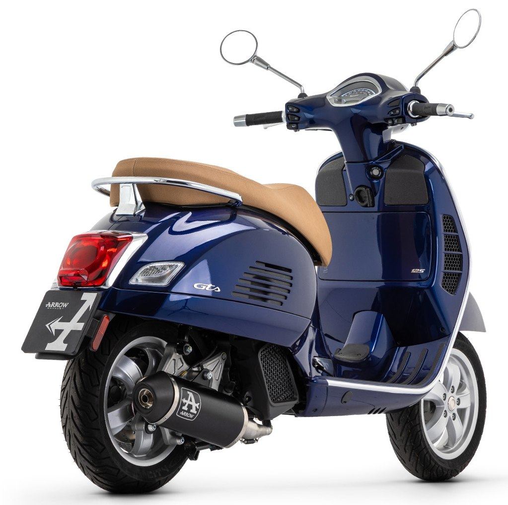 ARROW アロー URBAN フルエキゾーストマフラー VESPA GTS 125I.E. PIAGGIO ピアジオ マフラー｜ウェビック　店