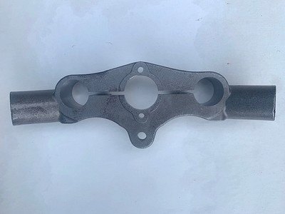 部品屋K&W 【Lowbrow Customs】インラインスプリンガーフォーク トップティー HARLEY-DAVIDSON ハーレーダビッドソン トップブリッジ ハンドル周辺パーツ ハンドル