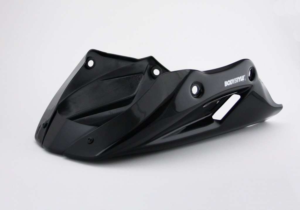 BODY STYLE ボディースタイル スポーツライン ベリーパン【Sportsline belly pan】 Z650 KAWASAKI カワサキ アンダーカウル カウル関連 外装 カラー：ブラック(Metallic Spark Black， 660)｜ウェビック　店