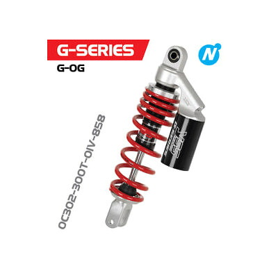 YSS Thailand ワイエスエスタイランド G-Series Rear shock Click 110 06-12’， FINO 115 07-15， MIO 115/MX/Z 03-10 クリック110 FINO115 MIO115 MX Z HONDA ホンダ リアサスペンション サスペンション 足回り