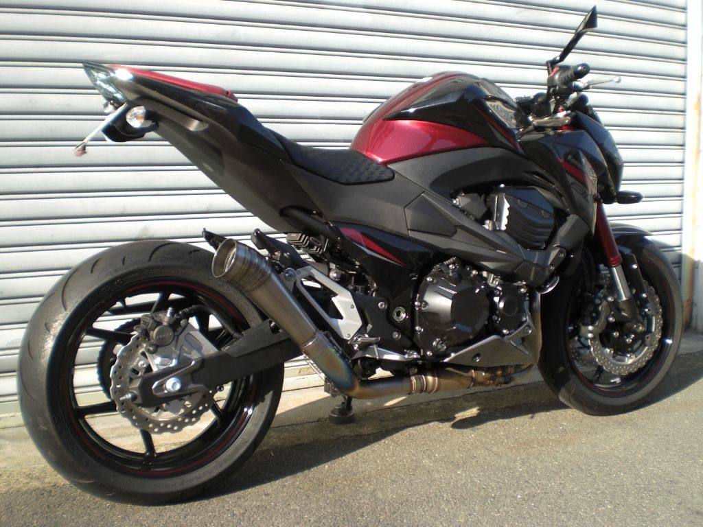 ASAHINA RACING アサヒナレーシング GPスタイルメガフォンスリップオン z800 KAWASAKI カワサキ スリップオンマフラー マフラー｜ウェビック　店