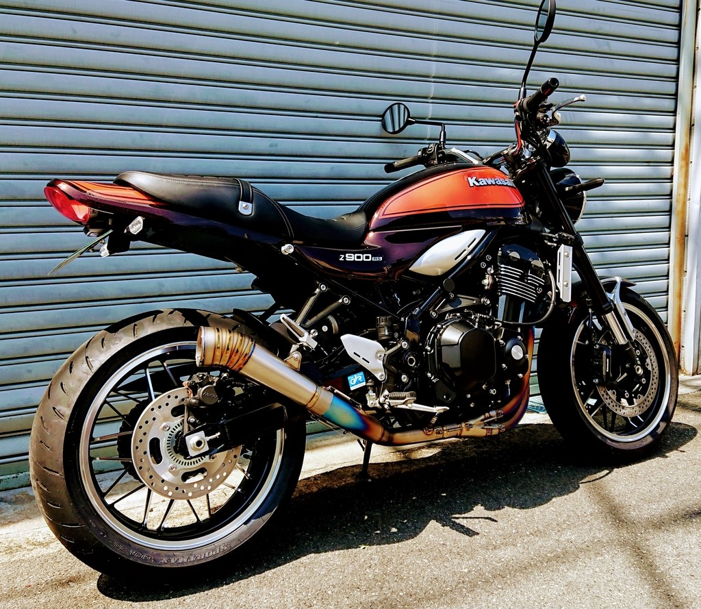 楽天市場】ASAHINA RACING アサヒナレーシング フルチタンEX GPスタイルメガフォン仕様 Z900RS KAWASAKI カワサキ  オプション専用バッフル：あり(サイレンサー内臓樽型バッフル) : ウェビック 楽天市場店