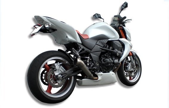 ASAHINA RACING アサヒナレーシング GPスタイル メガフォン スリップオン 2本出し Z1000 KAWASAKI カワサキ スリップオンマフラー マフラー オプション専用バッフル（2個）：あり