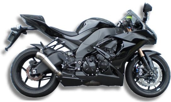 ASAHINA RACING アサヒナレーシング GPスタイル メガフォンスリップオン ZX-10R KAWASAKI カワサキ スリップオンマフラー マフラー オプション専用バッフル：あり / オプションサイレンサーステー：あり｜ウェビック　店