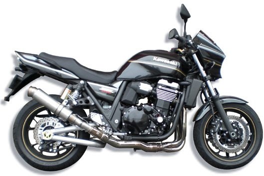 ASAHINA RACING アサヒナレーシング GPフォーミュラー スリップオン ZRX1200DAEG KAWASAKI カワサキ スリップオンマフラー マフラー エンド部：スタンダードエンド / オプション専用バッフル：スタンダードエンド用