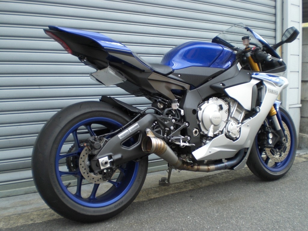 ASAHINA RACING アサヒナレーシング GPスタイルメガフォンショート スリップオン YZF-R1 YAMAHA ヤマハ スリップオンマフラー マフラー｜ウェビック　店