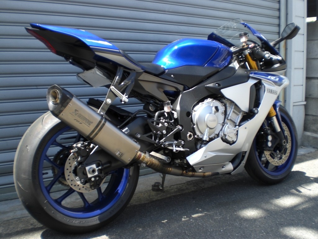 ASAHINA RACING アサヒナレーシング ストレートパイプ YZF-R1 YAMAHA ヤマハ エキゾーストパイプ マフラー