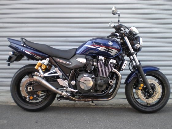 ASAHINA RACING アサヒナレーシング GPスタイル メガフォンスリップオン XJR1300FI YAMAHA ヤマハ スリップオンマフラー マフラー