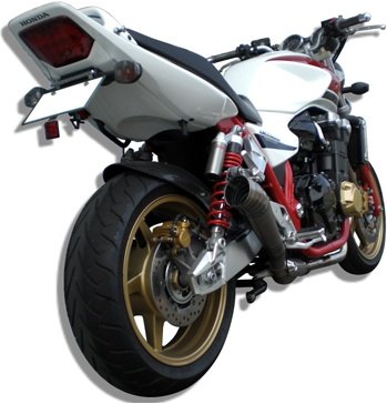 ASAHINA RACING アサヒナレーシング SLIP ON MUFFLER メガフォンサイレンサー CB1300SF HONDA ホンダ スリップオンマフラー マフラー オプション専用バッフル:なし / オプションサイレンサーステー:あり|ウェビック 店