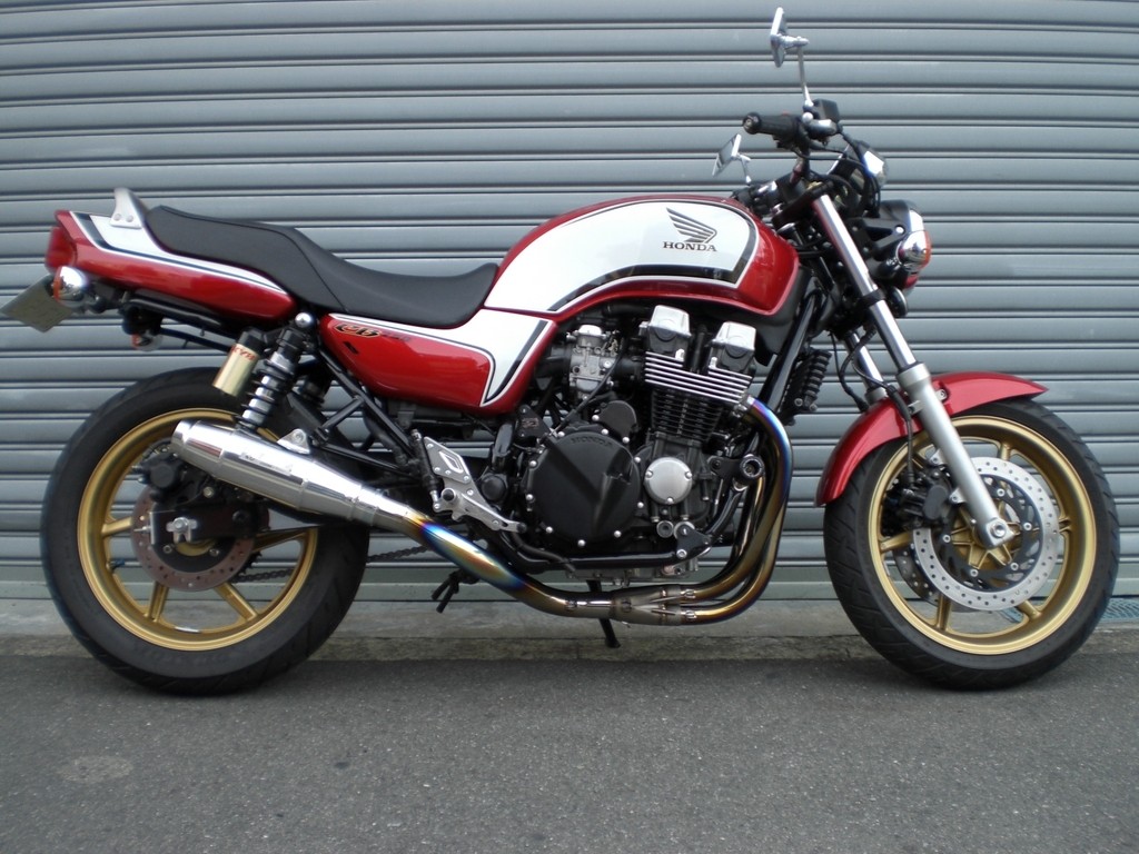 ASAHINA RACING アサヒナレーシング TYPE SS 樽型サイレンサー仕様 CB750 HONDA ホンダ フルエキゾーストマフラー マフラー