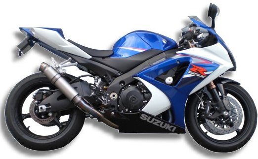 ASAHINA RACING アサヒナレーシング GPフォーミュラースリップオン1本出し GSX-R1000 SUZUKI スズキ スリップオンマフラー マフラー エンド部：スタンダードエンド / オプションサイレンサーステー：あり / オプション専用バッフル：ラージエンド用｜ウェビック　店