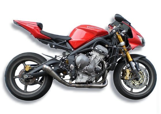 ASAHINA RACING アサヒナレーシング GPスタイル メガフォン フルチタンエキゾースト Daytona675Triple TRIUMPH トライアンフ フルエキゾーストマフラー マフラー